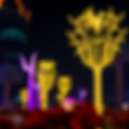 Stunning illuminated sculptures at Dubai Garden Glow