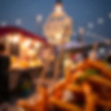 Diverse food offerings from various cultures presented at the food truck hub