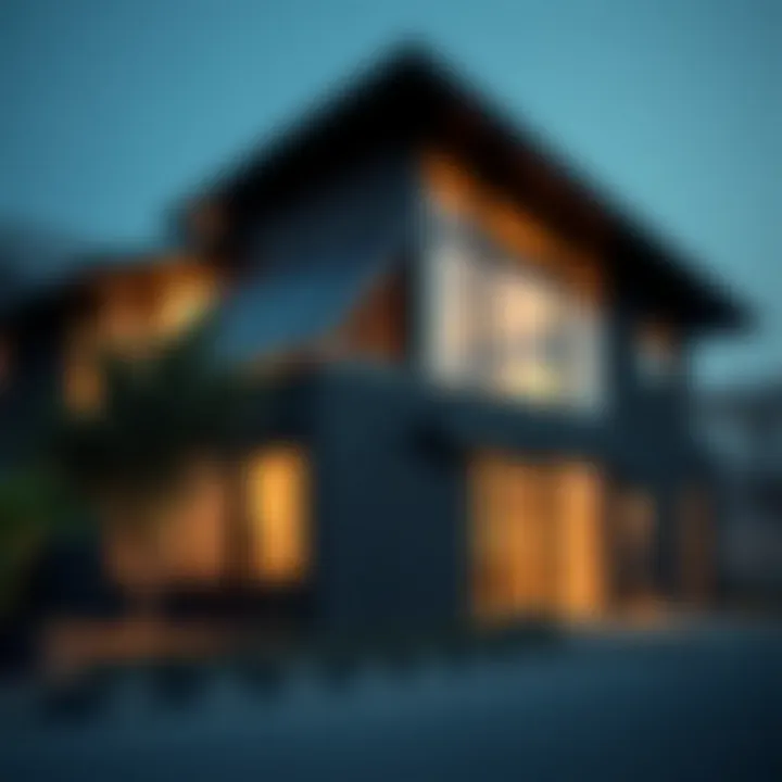 Innovative solar technology installed on a Dubai eco home