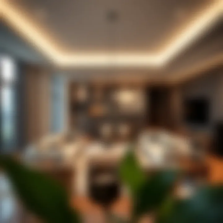 Innovative interior design showcasing modern living spaces