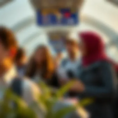 Seamless Travel Experience Travelers enjoying seamless journeys with Emirates ID