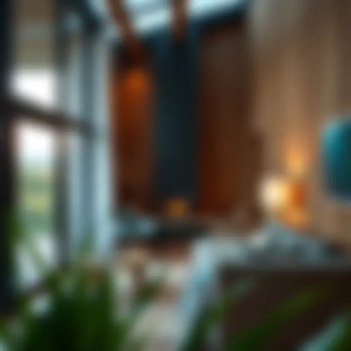 Sustainable materials used in modern agricultural home interiors