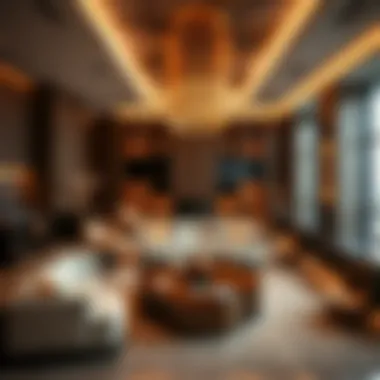 Luxury Interior Amenities of KML Building Interior amenities of KML Building highlighting luxury finishes