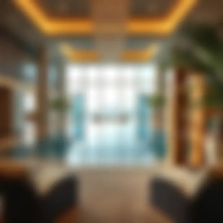 Luxurious amenities offered at منتجع كوت دازور Dubai