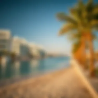 Relaxing beachfront at منتجع كوت دازور Dubai highlighting its lifestyle appeal