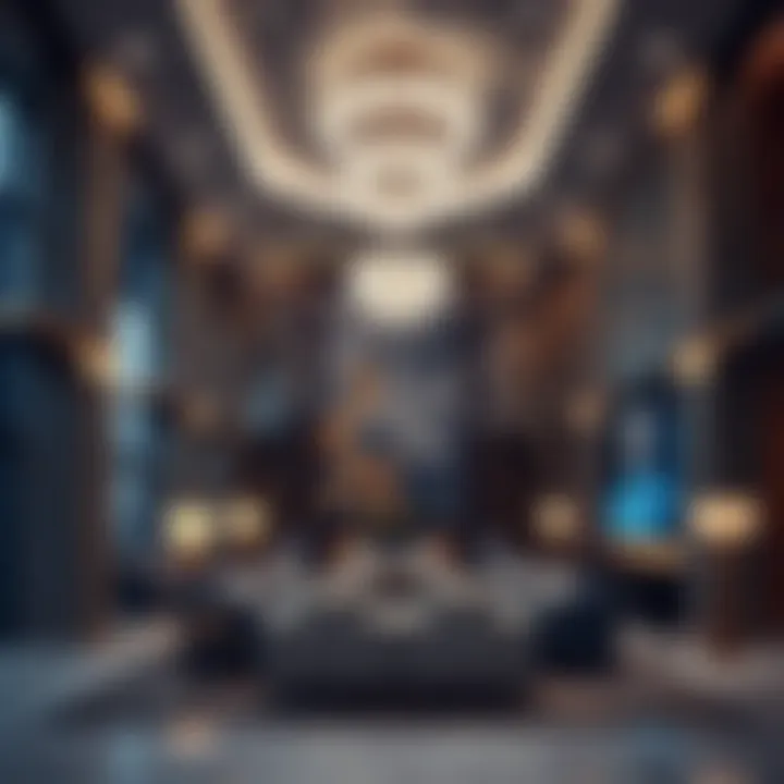 Beautifully designed interior spaces of منتجع كوت دازور Dubai