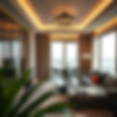 Interior of a One-Bedroom Flat Modern one-bedroom flat interior