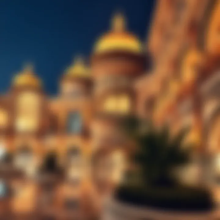 A stunning view of the Ibn Battuta Mall reflecting the spirit of exploration