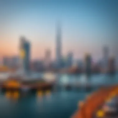 A modern skyline of Dubai symbolizing growth and architectural marvels