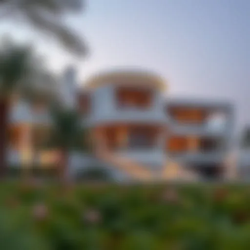 Stunning Dubai mansion with modern architecture