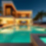 Modern Villa with Luxurious Pool Stunning modern villa in Dubai with luxurious pool