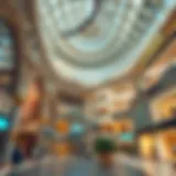 Architectural Brilliance of Madina Mall Architectural design of Madina Mall showcasing intricate details