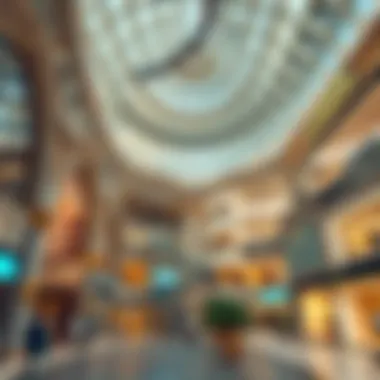 Architectural Brilliance of Madina Mall Architectural design of Madina Mall showcasing intricate details