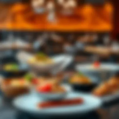 Culinary Offerings of مطعم المرحباني جميرا A selection of unique dishes that highlight the restaurant's culinary philosophy