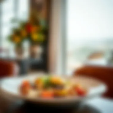 Culinary Masterpiece at مطعم البيت القديم A beautifully plated signature dish from مطعم البيت القديم