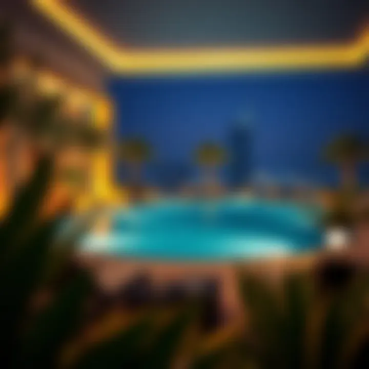 Exclusive amenities in luxury real estate