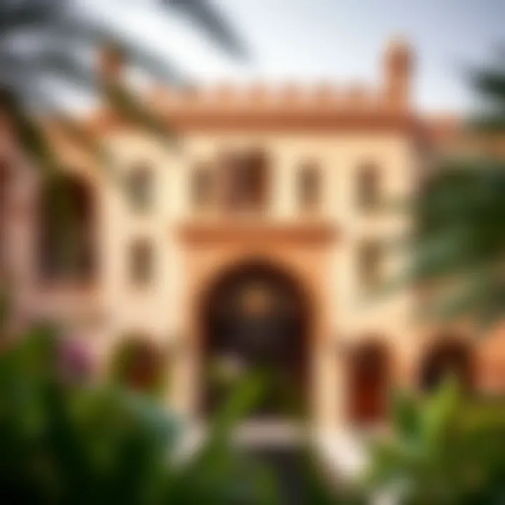 Cultural landmark showcasing traditional Emirati architecture