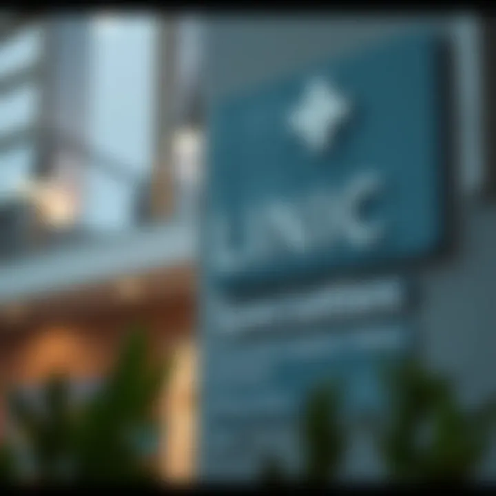 Signage of various clinic specialties