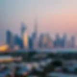 Novo Dubai Skyline Breathtaking skyline of Novo Dubai showcasing modern architecture