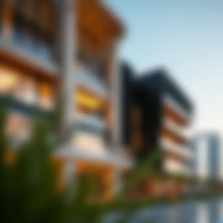 Modern Architectural Marvel at Olivia Residence Luxurious exterior view of Olivia Residence showcasing modern architecture