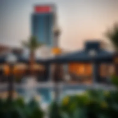 Vibrant lifestyle offerings in the surrounding area of Roda Amwaj Suites.