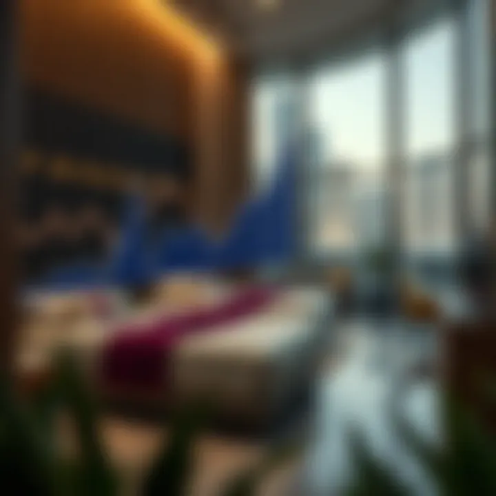 Market trends chart for room rentals