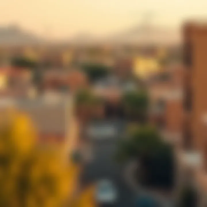 Scenic view of Abu Hail neighborhood