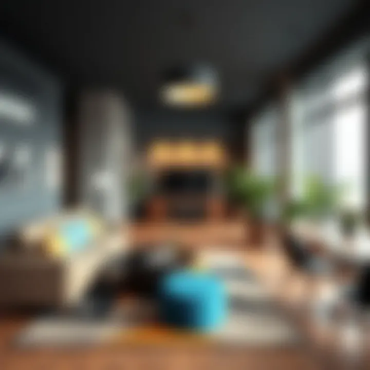 A vibrant community space in Dubai Silicon Oasis, featuring recreational facilities