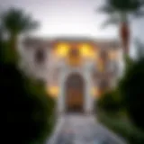 Elegant Villa Exterior in Satwa Elegant villa exterior in Satwa