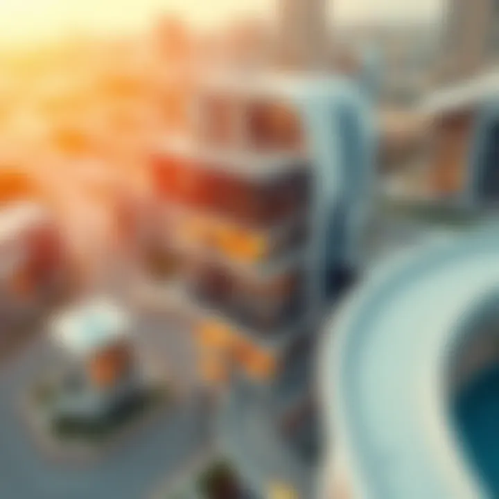 Aerial view of Star One Al Quoz showcasing modern architecture