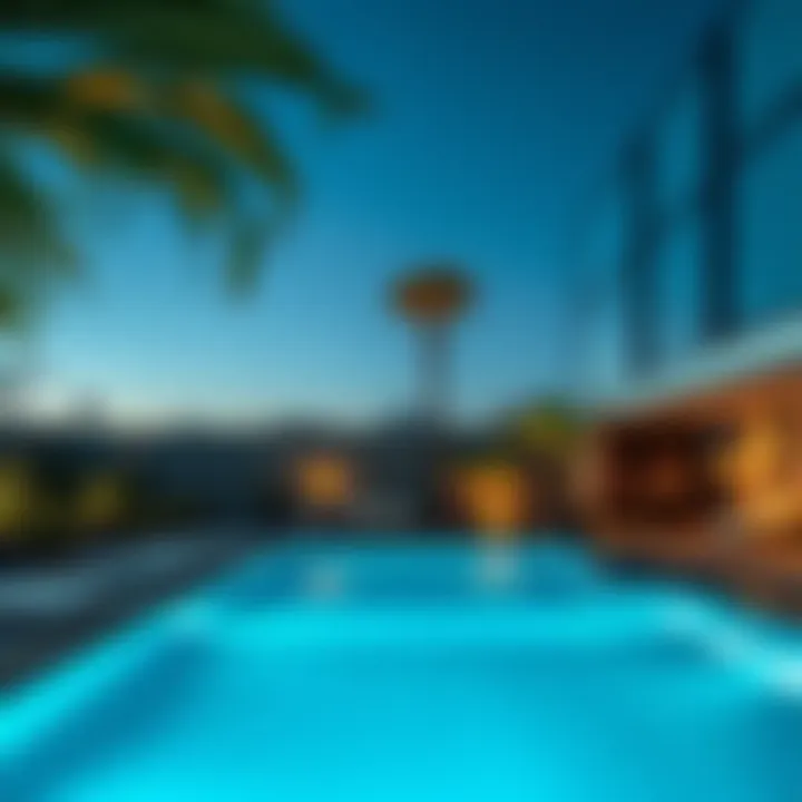 An overview of different swimming pool types showcasing elegance and diversity.