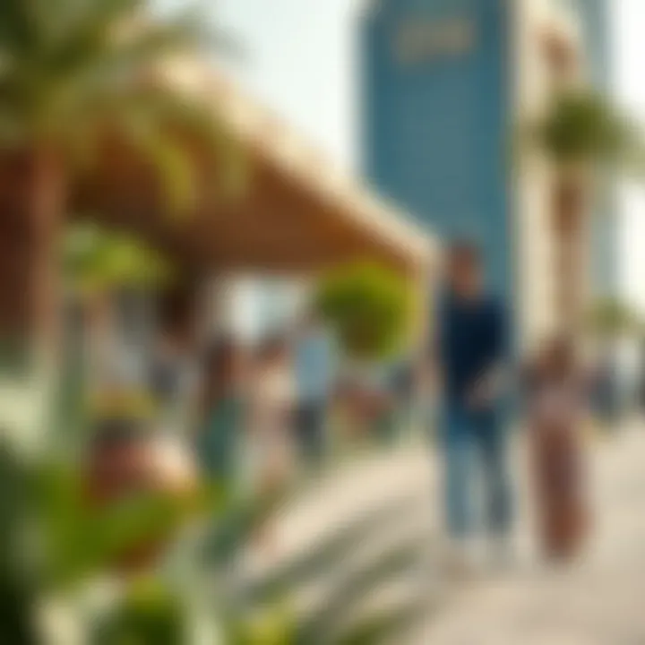 Vibrant community engagement activities around the 014 Tower