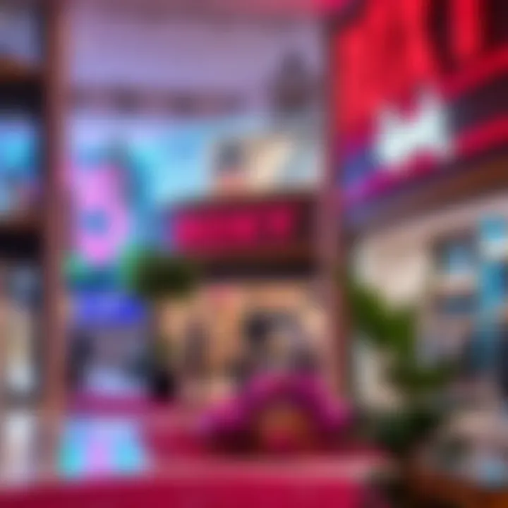 Retail Vibrancy in Box Park Roxy Vibrant retail spaces within Box Park Roxy