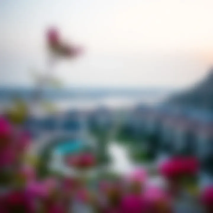 Panoramic view of the Dubai Hills community surrounding the hotel