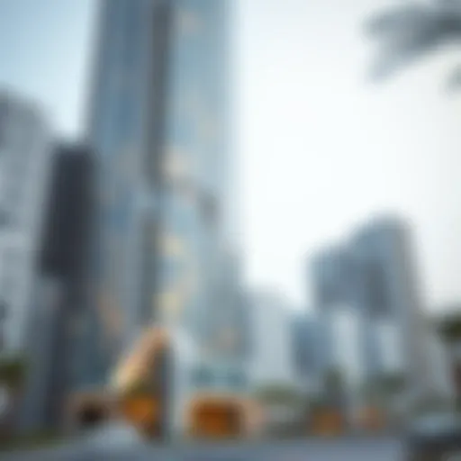 Exterior view of M Tower showcasing its modern architecture