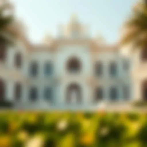 Grand Architecture of the White Palace Majestic view of the White Palace showcasing its grand architecture