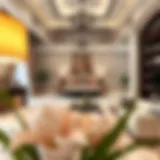 Elegant Villa Interior Luxurious villa interior showcasing elegant decor