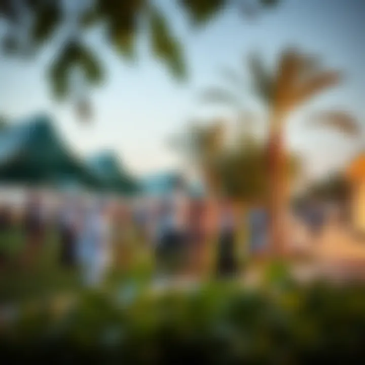 Community Connections at Wasl Green Park Community gathering at Wasl Green Park, illustrating social engagement