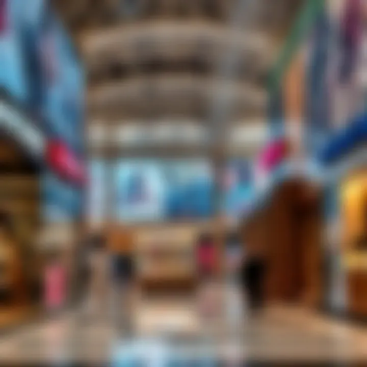 Diverse Retail Experience at Yass Mall Vibrant shopping experience showcasing diverse retail offerings