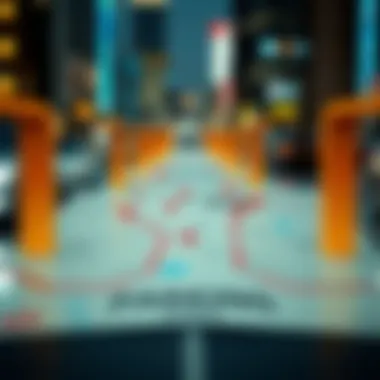 Map of Free Parking Zones in Dubai Map highlighting free parking zones in Dubai