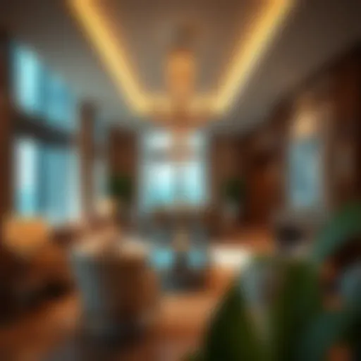Luxurious apartment interior in Golden Crown