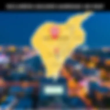 Strategic Location of Golden Garage Rashidiya Map highlighting the strategic location of Golden Garage Rashidiya in Dubai