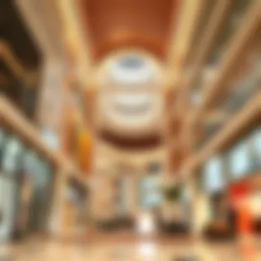 Modern Aesthetics of Hills Mall Architectural design of Hills Mall showcasing modern aesthetics