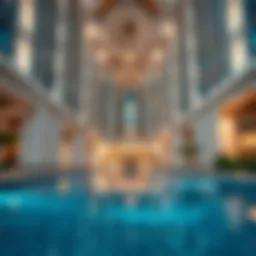 Stunning architectural design of الشامخة مول showcasing modern aesthetics