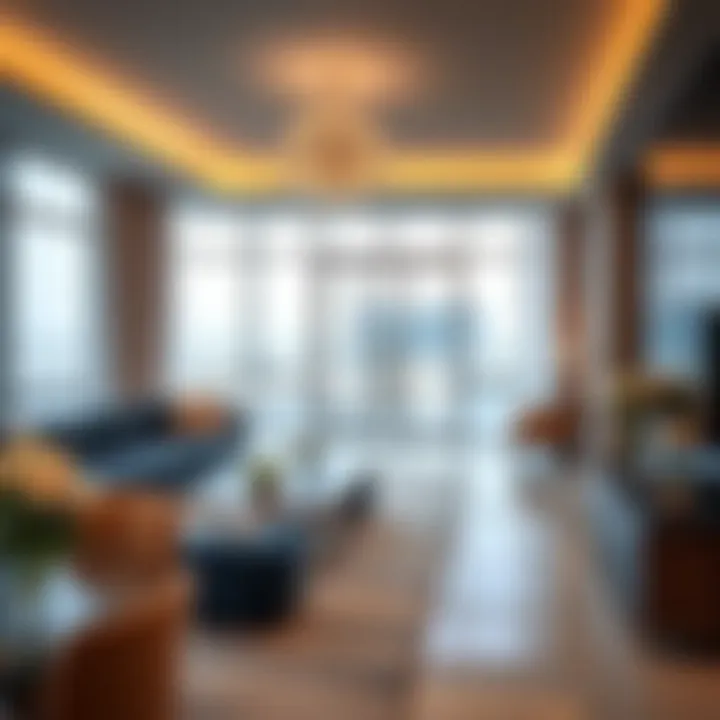 Elegant Interior Design at Jannah Place Marina Luxurious interior of a Jannah Place Marina apartment