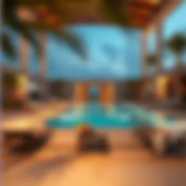 Relaxation Oasis at JW Marriott Residences Elegant pool area at JW Marriott Residences