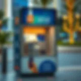 Automated Kiosk for Nol Cards Automated charging kiosk for Nol cards in Dubai