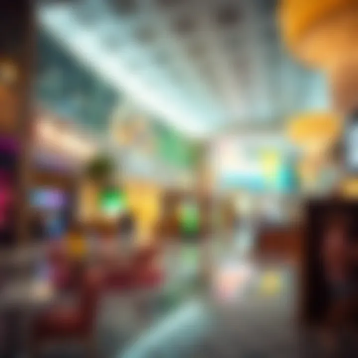 Conceptual artwork illustrating the future entertainment facilities at Meydan One Mall.