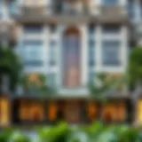 Luxurious exterior view of Miracle Residence