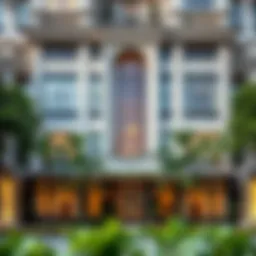 Luxurious exterior view of Miracle Residence